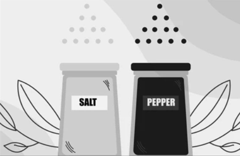 Salt and Pepper Hair